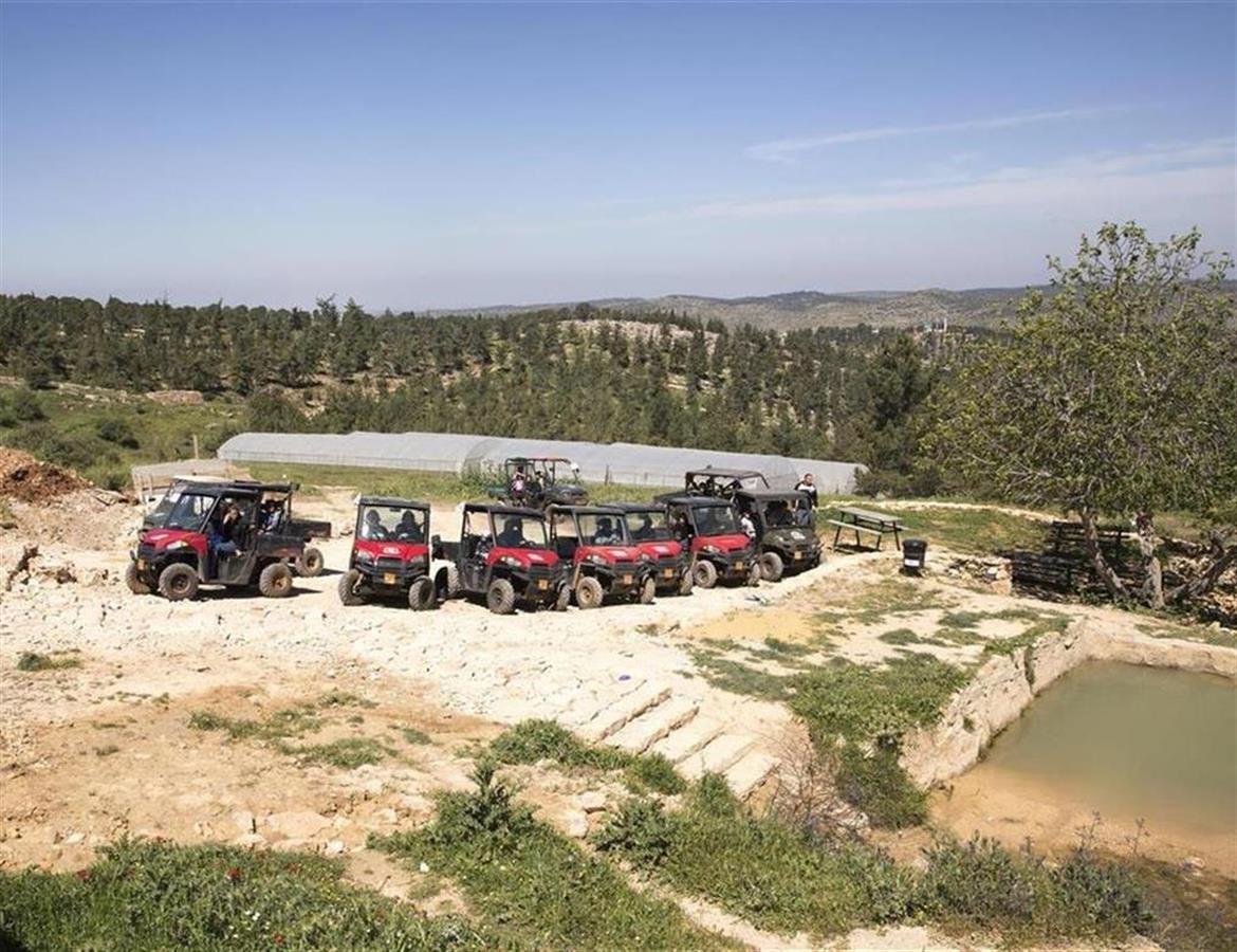 A fun day in Gush Etzion, ATVs, spectacular views and good food.